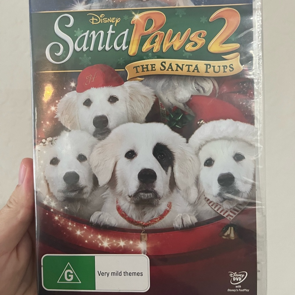 New - Santa Paws Christmas movie dvd